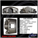 2000 Chevrolet Cavalier Brake Caliper 1