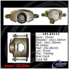 Centric Parts 141.62111 Brake Caliper 1