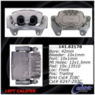 2009 Pontiac G8 Brake Caliper 1