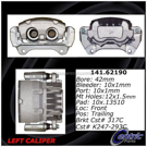 2009 Pontiac G8 Brake Caliper 1