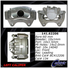 2012 Chevrolet Caprice Brake Caliper 1