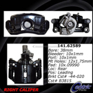 2012 Chevrolet Impala Brake Caliper 9