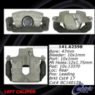 2009 Cadillac CTS Brake Caliper 2