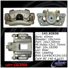 2018 Cadillac CTS Brake Caliper 1