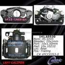2007 Mercury Monterey Brake Caliper 9