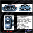 2012 Chevrolet Avalanche Brake Caliper 3