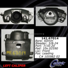 Centric Parts 141.67014 Brake Caliper 4