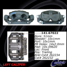Centric Parts 141.67022 Brake Caliper 2