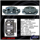 Centric Parts 141.67022 Brake Caliper 1