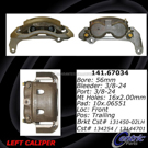 Centric Parts 141.67034 Brake Caliper 2