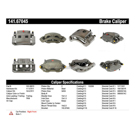 2003 Dodge Ram Trucks Brake Caliper 6