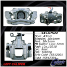 2012 Dodge Journey Brake Caliper 1