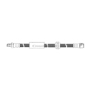 2012 Mercedes Benz GL450 Brake Hydraulic Hose 1