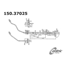 Centric Parts 150.37025 Brake Hydraulic Hose 1