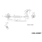 Centric Parts 150.42087 Brake Hydraulic Hose 1