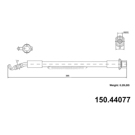 2018 Lexus GS F Brake Hydraulic Hose 1