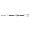 2010 Lexus LS600h Brake Hydraulic Hose 4