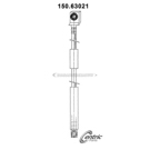 1981 Chrysler Town and Country Brake Hydraulic Hose 1