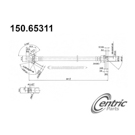 Centric Parts 150.65311 Brake Hydraulic Hose 1
