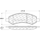 2015 Ram 1500 Brake Pad Set 2