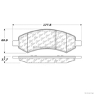 2015 Ram 1500 Brake Pad Set 3