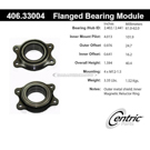 Centric Parts 406.33004 Wheel Bearing Module 1