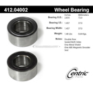 Centric Parts 412.04002 Wheel Bearing 1