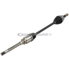 2012 Jeep Grand Cherokee Drive Axle Front 2