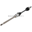 2013 Dodge Dart Drive Axle Front 2
