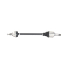 BuyAutoParts Jeep Drive Axle Rear 90-71532N