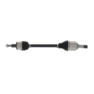 2017 Dodge Challenger Drive Axle Rear 1