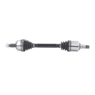 2017 Jeep Renegade Drive Axle Front 1