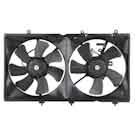 2003 Mitsubishi Lancer Cooling Fan Assembly 1