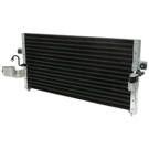 BuyAutoParts Nissan NX A/C Condenser 60-61033N