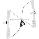 2007 Nissan Altima Window Regulator Only 2