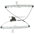 2007 Nissan Armada Window Regulator Only 1
