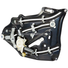 2000 Mercedes Benz E430 Window Regulator with Motor 1