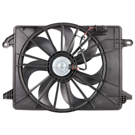 2013 Dodge Charger Cooling Fan Assembly 2