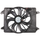 2012 Dodge Challenger Cooling Fan Assembly 2