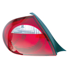 2003 Dodge Neon Tail Light Assembly Pair 3