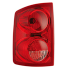 2007 Dodge Dakota Tail Light Assembly Pair 3