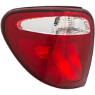BuyAutoParts Dodge Tail Light Assembly 16-12069AN