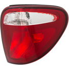 2004 Dodge Grand Caravan Tail Light Assembly Pair 2