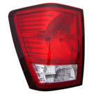 2007 Jeep Grand Cherokee Tail Light Assembly Pair 2