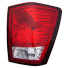 2007 Jeep Grand Cherokee Tail Light Assembly Pair 3