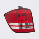 2009 Dodge Journey Tail Light Assembly Pair 3