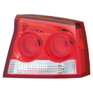 2009 Dodge Charger Tail Light Assembly Pair 2