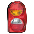 2004 Jeep Liberty Tail Light Assembly Pair 2