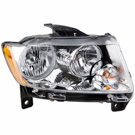 2012 Jeep Grand Cherokee Headlight Assembly Pair 3