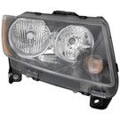 2017 Jeep Compass Headlight Assembly Pair 3
